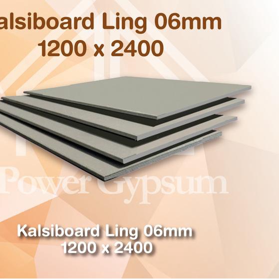 Kalsiboard Ling 06mm 1200 x 2400 | Kalsiboard 6mm 1200 x 2400