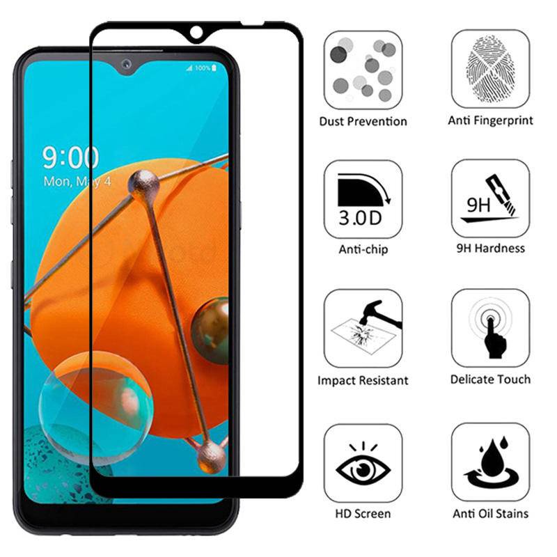 3pcs Pelindung Layar Tempered Glass Untuk LG G6 G8 G8s V50 V40 V30 ThinQ K40s K42 K50s K52 K62 Q51 Q52 Q6