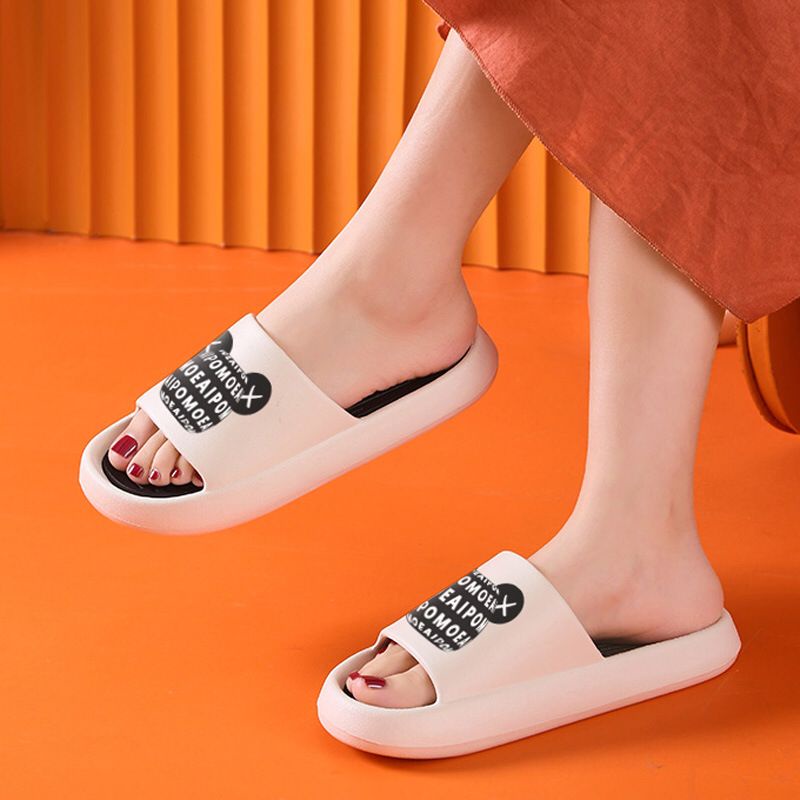 GROSIRTAS TG0173 Sandal Slop Wanita import Motif Mickey Mouse