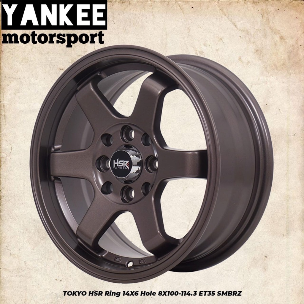 Velg Mobil Calya, Brio, Agya Ring 14 HSR TOKYO