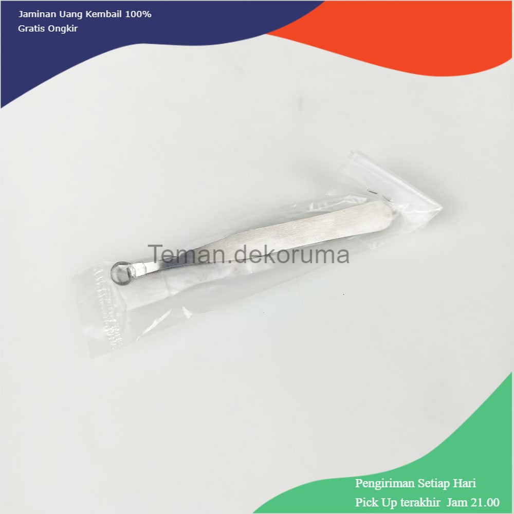 TD-PR2 Isfriday Pinset Pencabut Bulu Hidung Nose Hair Tweezer Stainless Steel - FS125