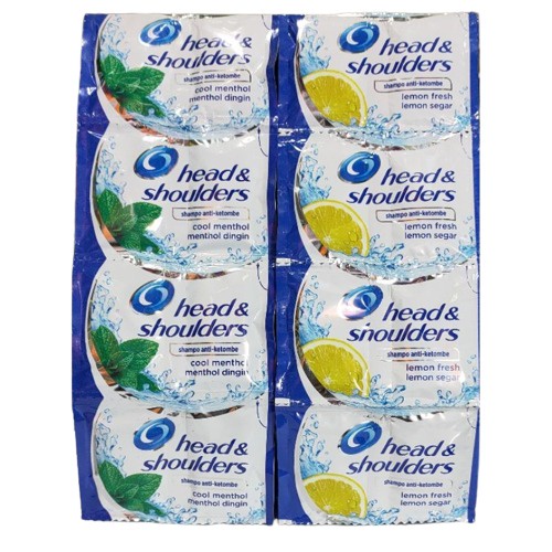 SHAMPOO HEAD&amp;SHOULDERS SACHET 1 DUS = 504 PCS [SWEETSPACE]