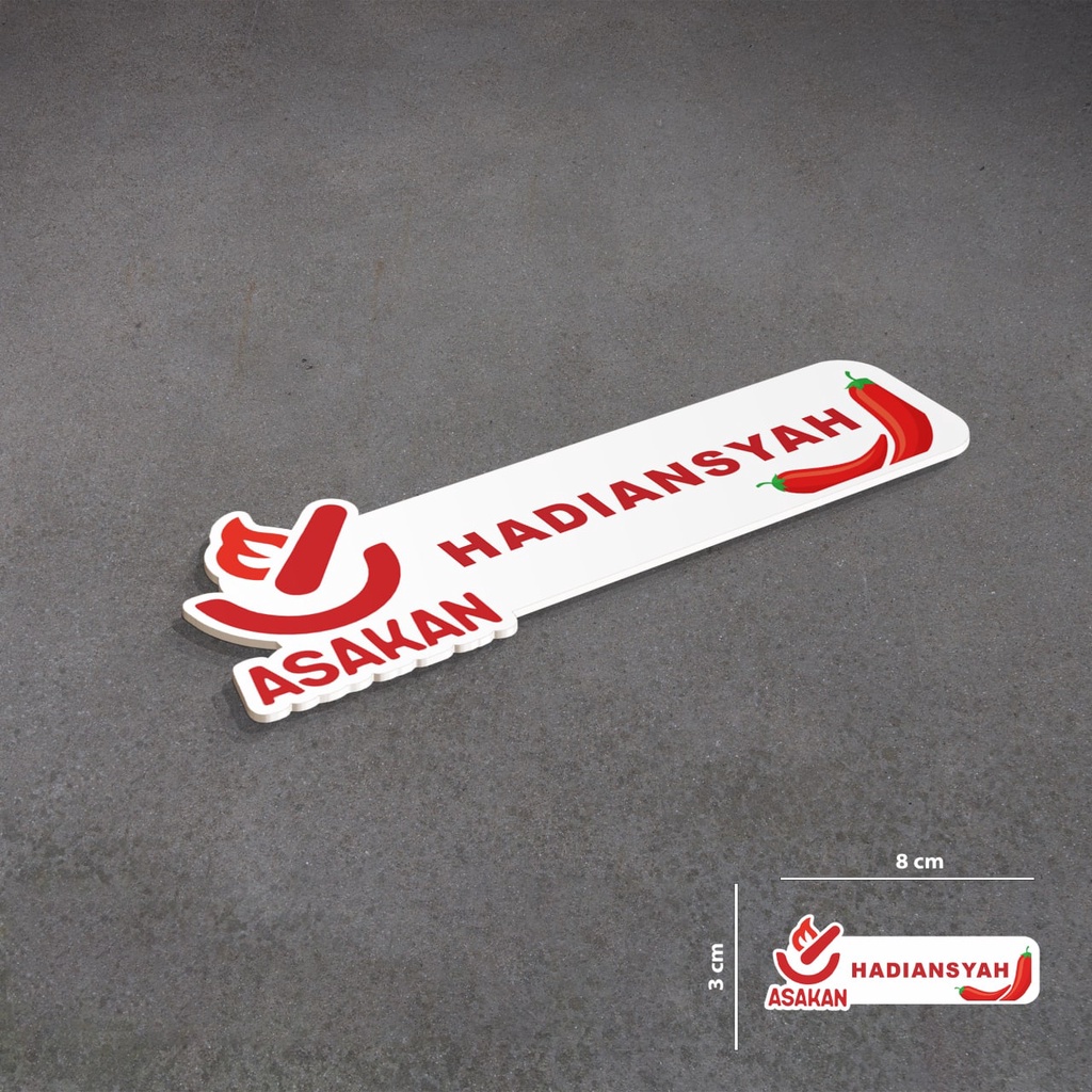 

Name Tag Custom Brand/Logo