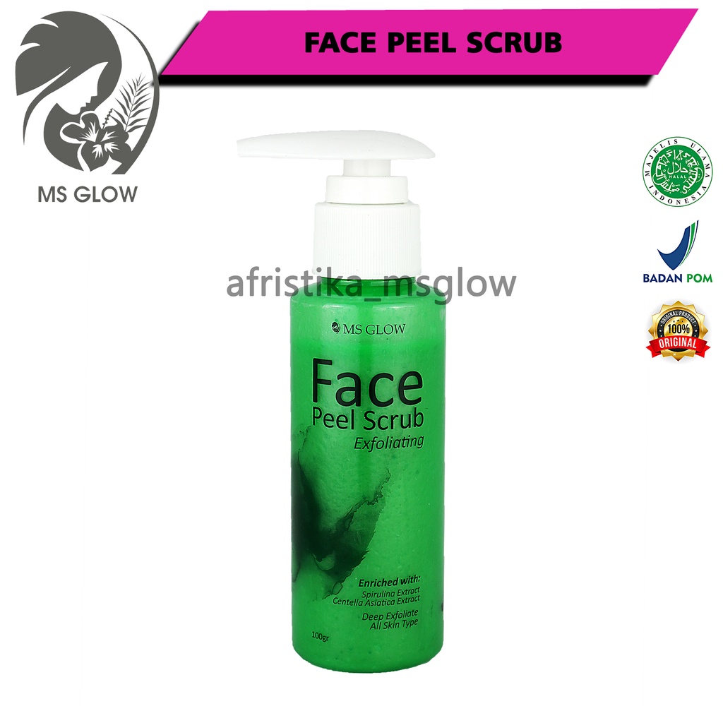 Ms Glow Face Peel Scrub Original