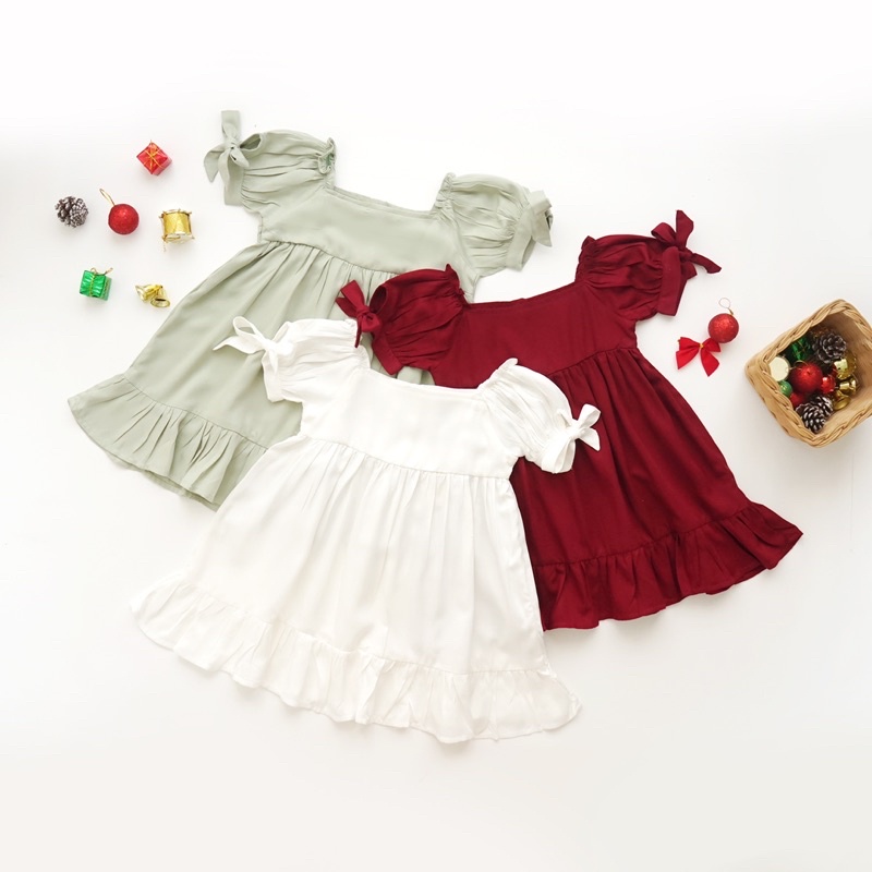 CAROL DRESS HaloArlo 1-4thn / Dress Anak