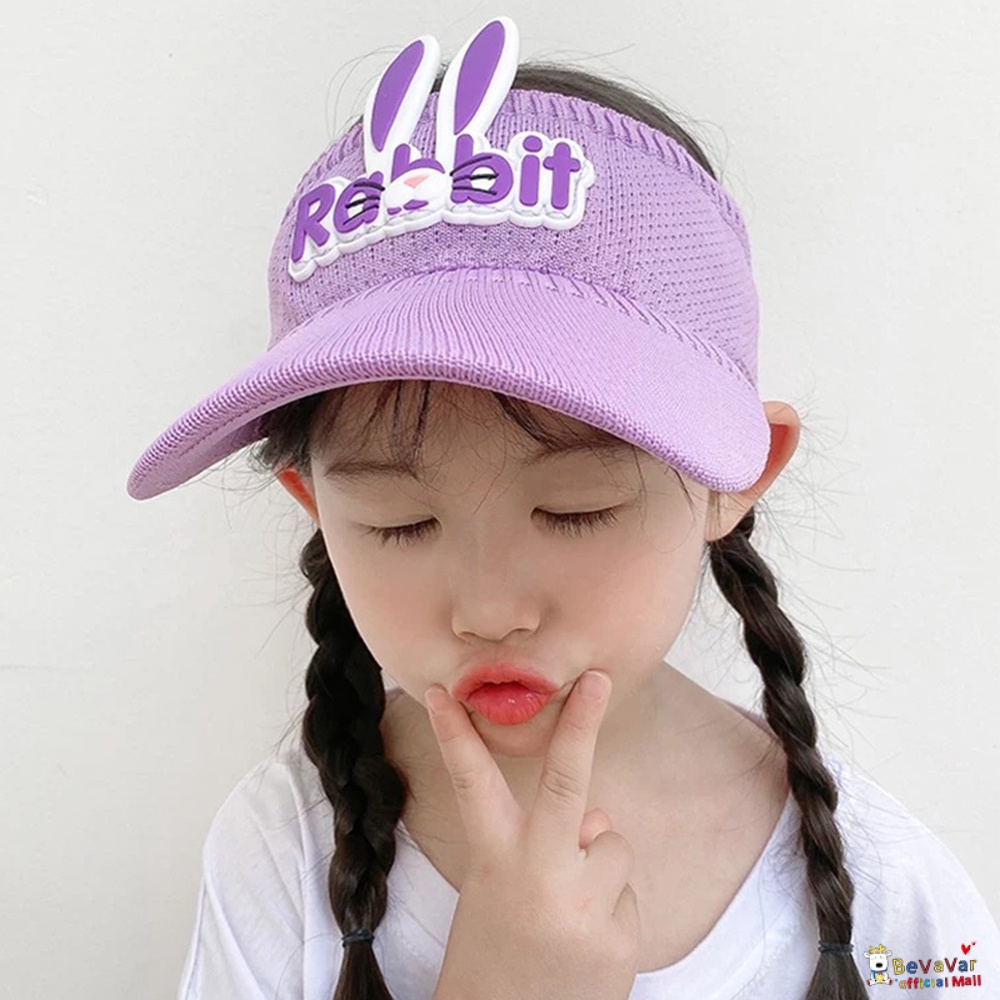 BEVAVAR Topi Anak Perempuan Cewek Hat Anak Topi Sport Anak Anti Uv