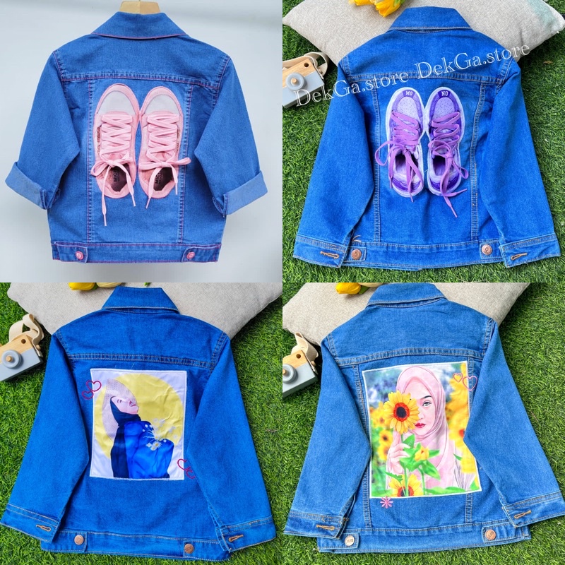 Jaket Jeans Anak Perempuan 2th-15th