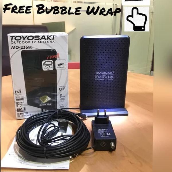 antena tv indoor/outdoor digital/analog toyosaki AIO 235-SC