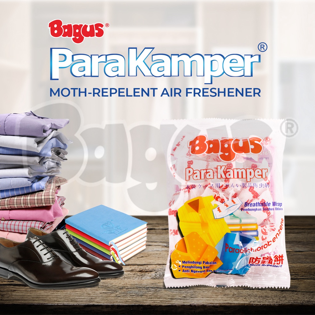 Ktmstore Bagus Para Kamper Pakaian Kapur Barus rak Lemari anti jamur 150 g