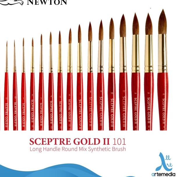 

Winsor&Newton Sceptre Round 101 Series Brush - No. 000