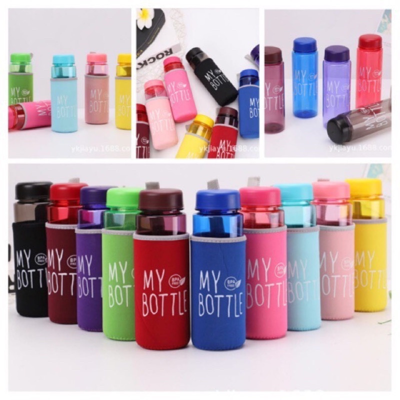 BOTOL My Bottle POUCH BENING Harga Termurah Food Grade BPA Free - FREE POUCH