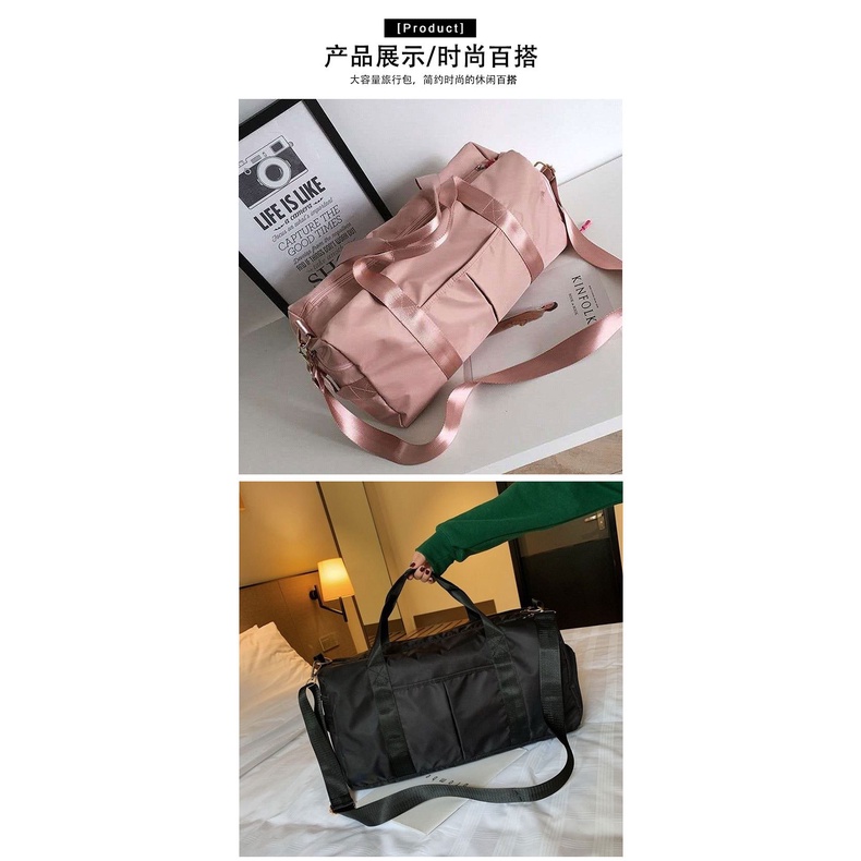 Imura | Duffle Bag Gym Fitness Travelling Dufel Tas Travel  Pergi Multifungsi Split