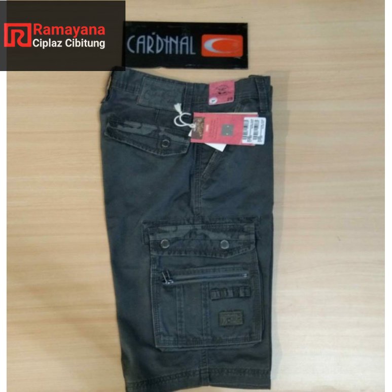 Celana Cargo Pendek Cardinal / Original / Ramayana Cibitung