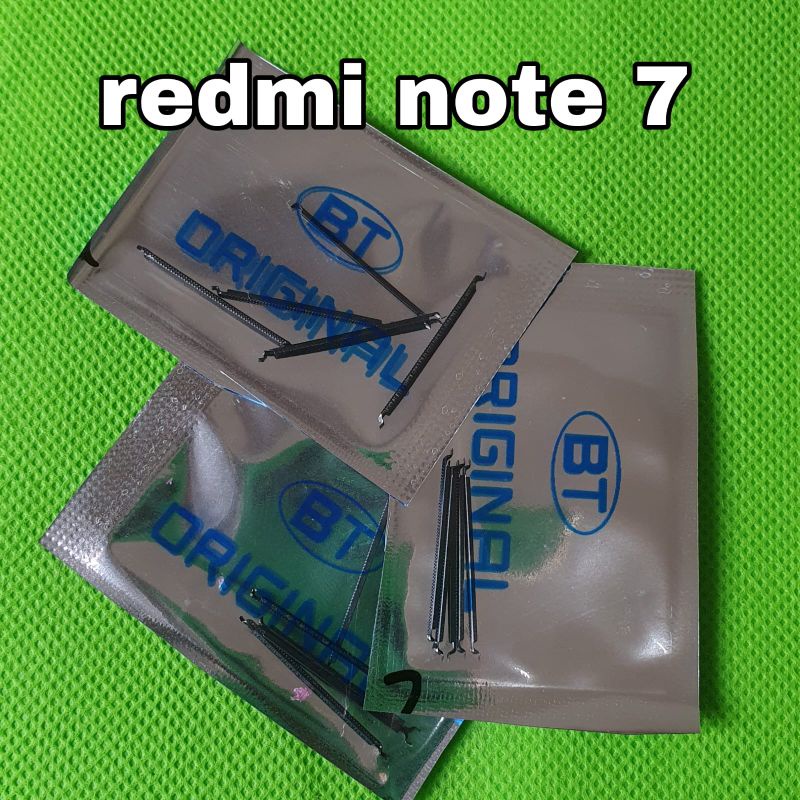 penutup lubang speaker atas lcd xiaomi redmi note 7 / note 7 pro