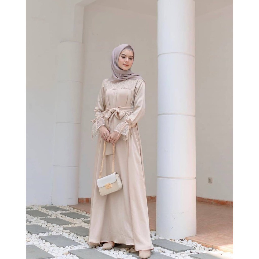 Zhinara dress kondangan muslimah wanita