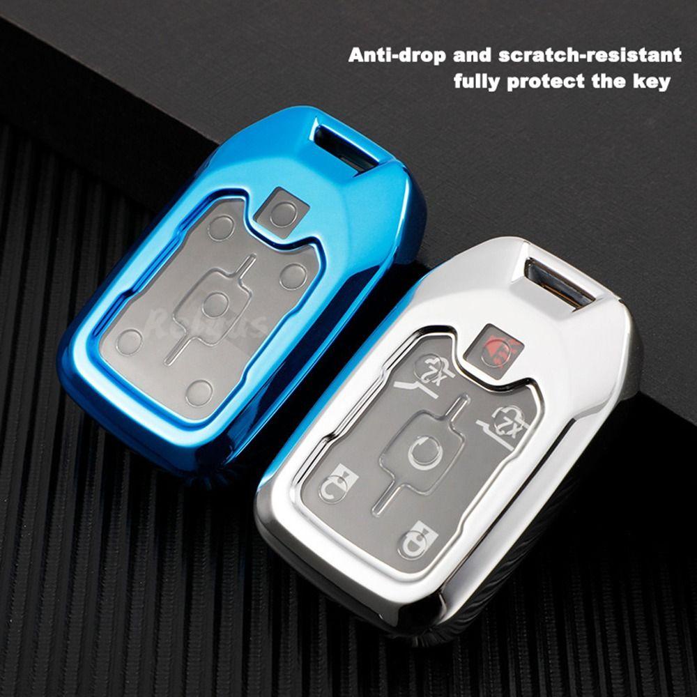 POPULAR Remote Key Case New Aksesoris Mobil Skin Key Fob Cover Untuk GMC