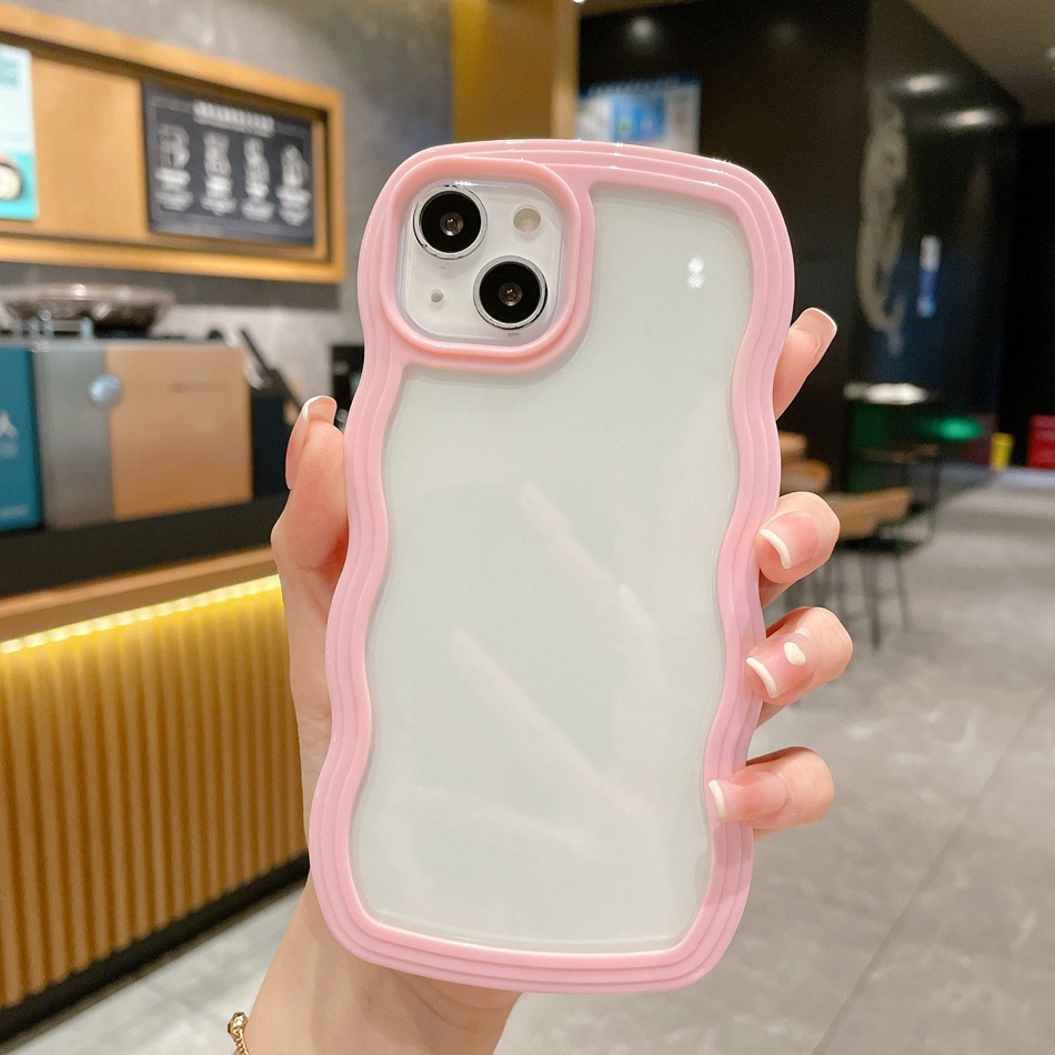 Soft Case Silikon Transparan 2 in 1 Shockproof Cover iPhone 11 12 13 Pro MAX X XR XS MAX 12Pro