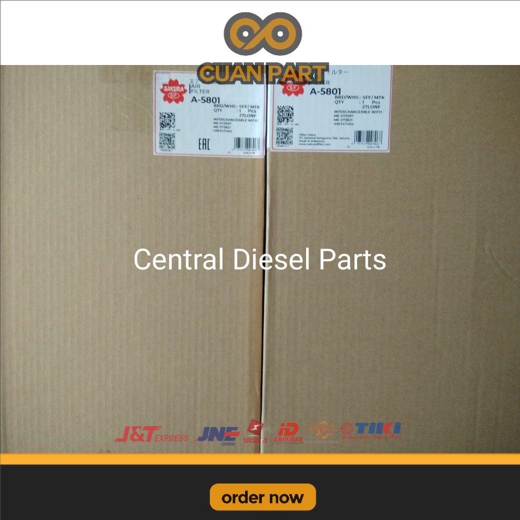 Filter Udara / Air Filter Fuso 6D16-T 6D17 6M60-T 6M61 A-5801 A5801 Sakura Cuan Part