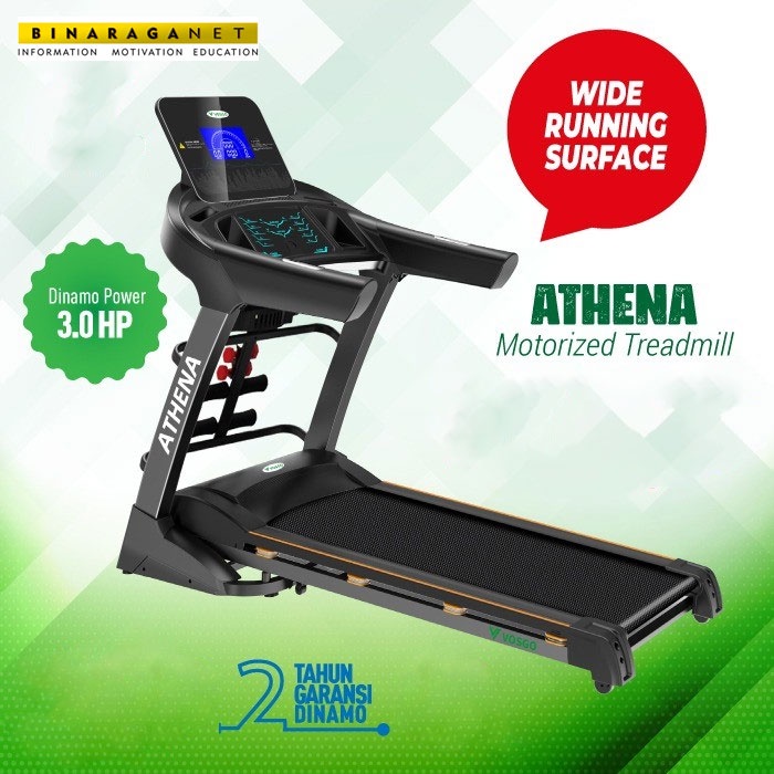 Alat Fitness Treadmill Elektrik Athena Vosgo