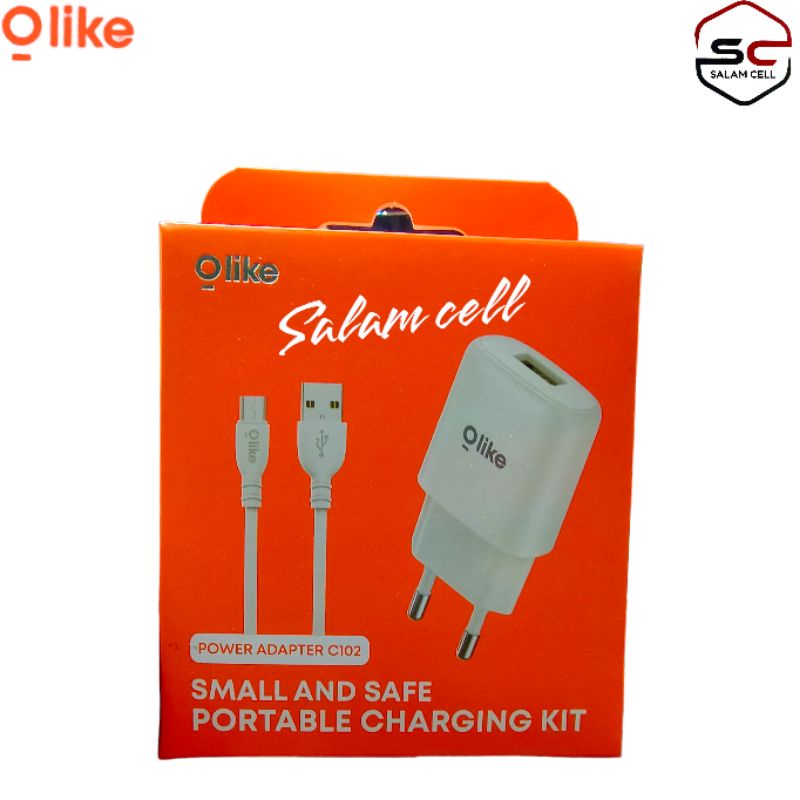 Charger HP Olike C102 Cocok Untuk Semua type HP Original Garansi Resmi