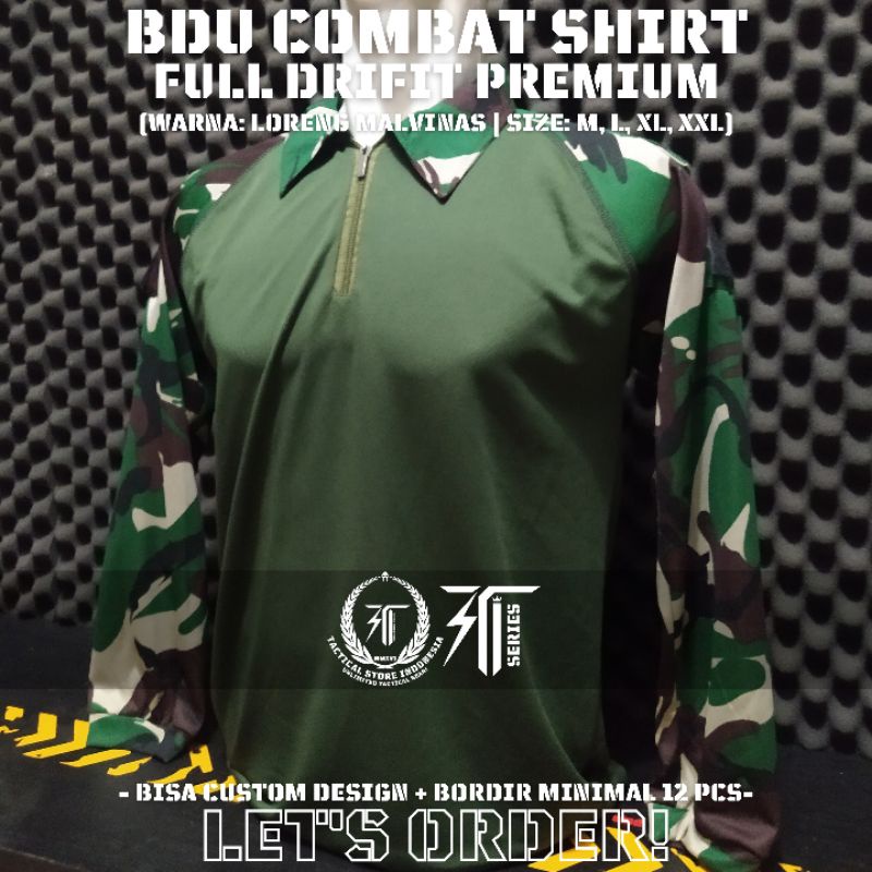 BDU FULL DRIFIT LORENG MALVINAS