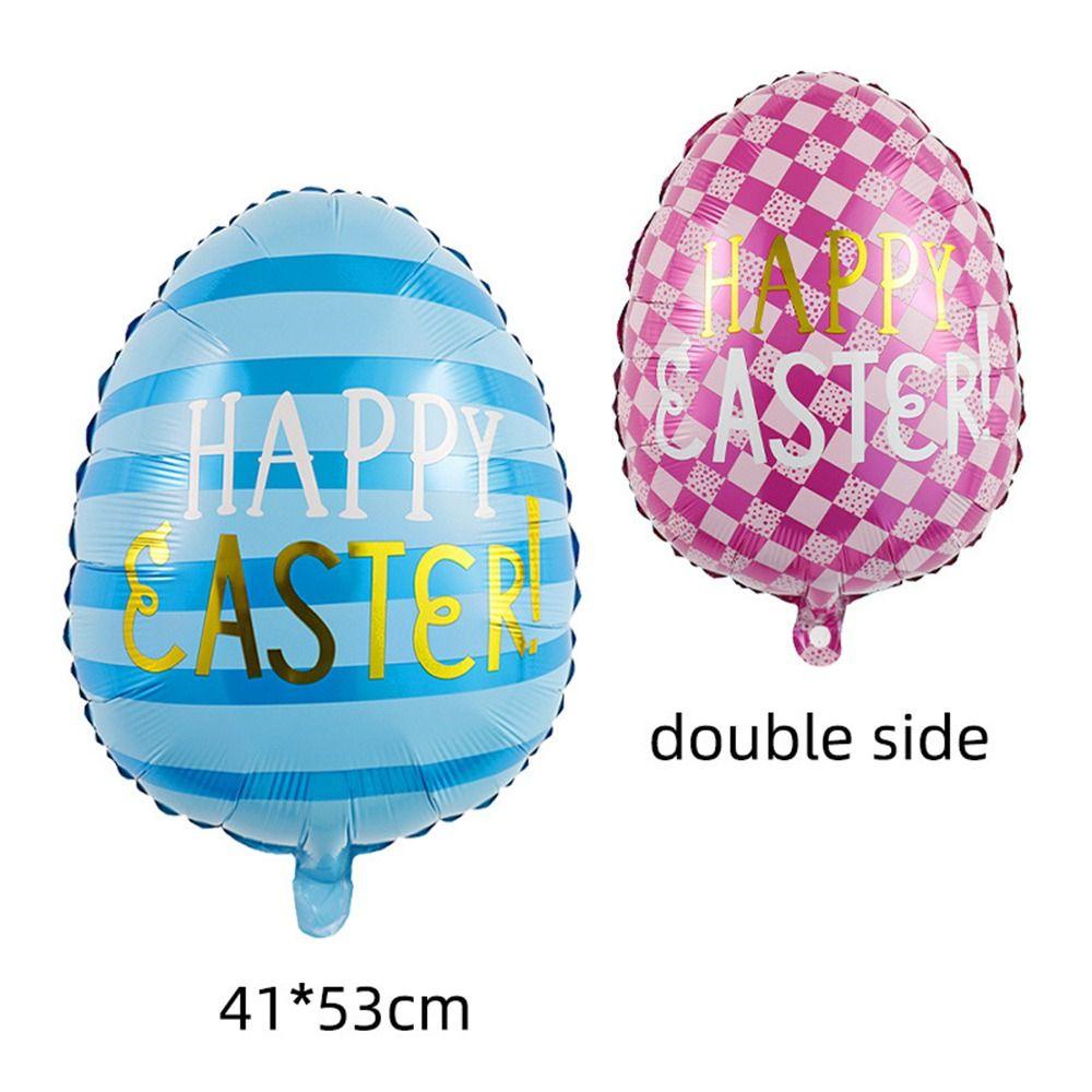 Solighter 5/10PCS Easter Foil Balon Baru Pernikahan Jungle Bunny Helium Ballon