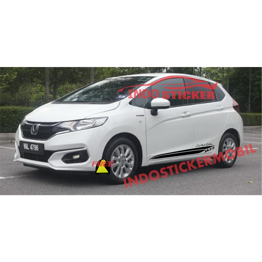 CUTTING STICKER STIKER MOBIL HONDA JAZZ STICKER MOBIL HONDA NEW JAZZ JAZZ RS TERBARU
