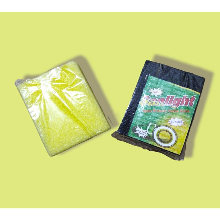 ISI 1 PCS - SPONGE/ SPON CUCI PIRING 2 SISI