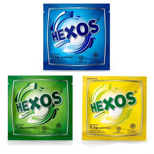 Hexos Frozz / Permen Hexos / Hexos Mint