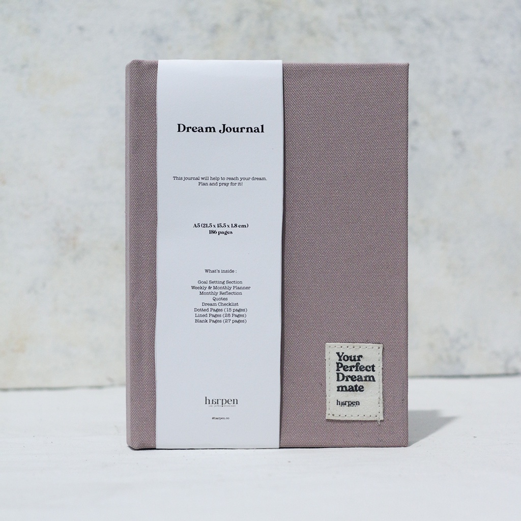 

HARPEN - Signature Dream Journal / Dusty Rose