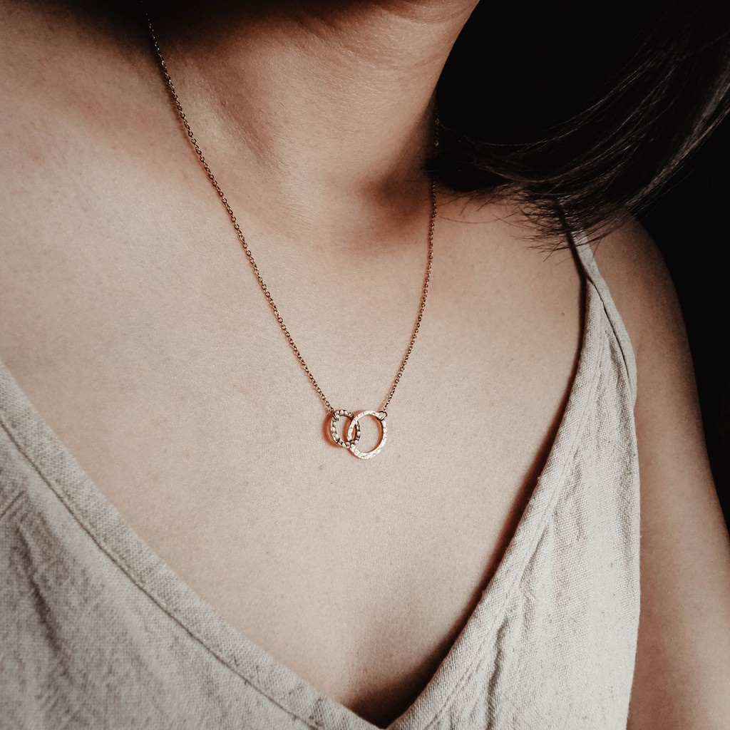 CONSTANCE NECKLACE (STAINLESS STEEL + 18K GOLD PLATED) - ANTI KARAT