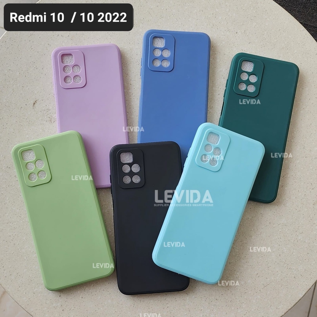 Redmi 10 Redmi 10 2022 Softcase Macaron Square / Case Square Edge Case Redmi 10 Redmi 10 2022