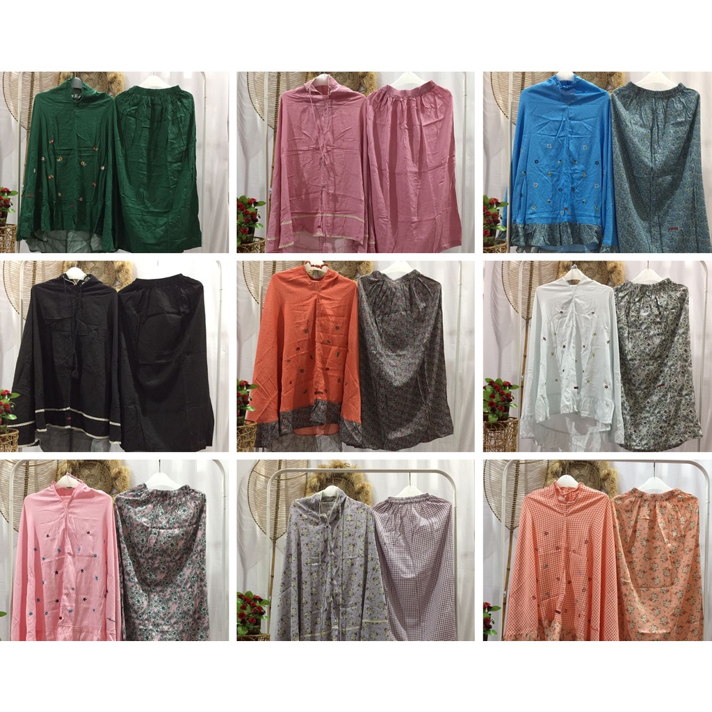 SALE Mukena Anak Dannis Ori - Size S (Pilih Motif)