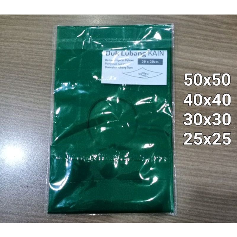 Duk Lubang Kain Operasi 25x25 30x30 40x40 50x50