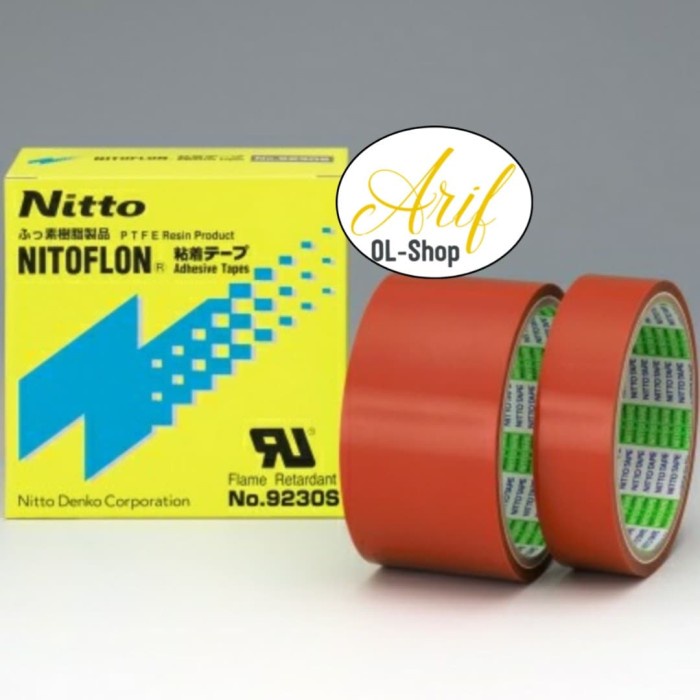 Jual Insulator Teflon Tape Nitoflon Nitto 923S / Isolasi Tahan Panas