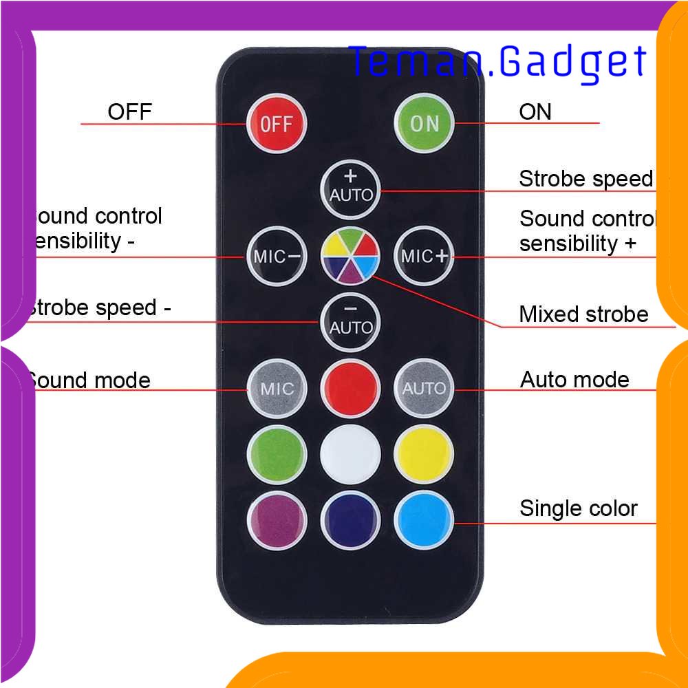 TG-LMP CHINLY LED Lampu LED Disco Bar Party Strobe Flash Light - ST1003