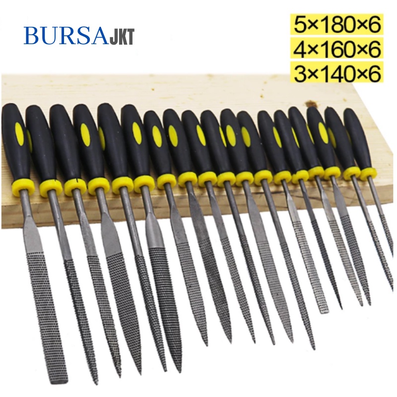 ALAT KIKIR BESI / MINI FILES SET 6IN1 3 - 5 INCH