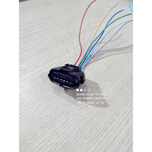 SOKET SENSOR TURBO TOYOTA HILUX FORTUNER 6PIN KABEL