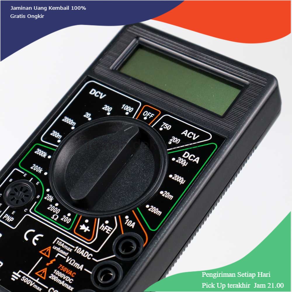 TD - PR2 Vastar Pocket Size Digital Multimeter - DT830B