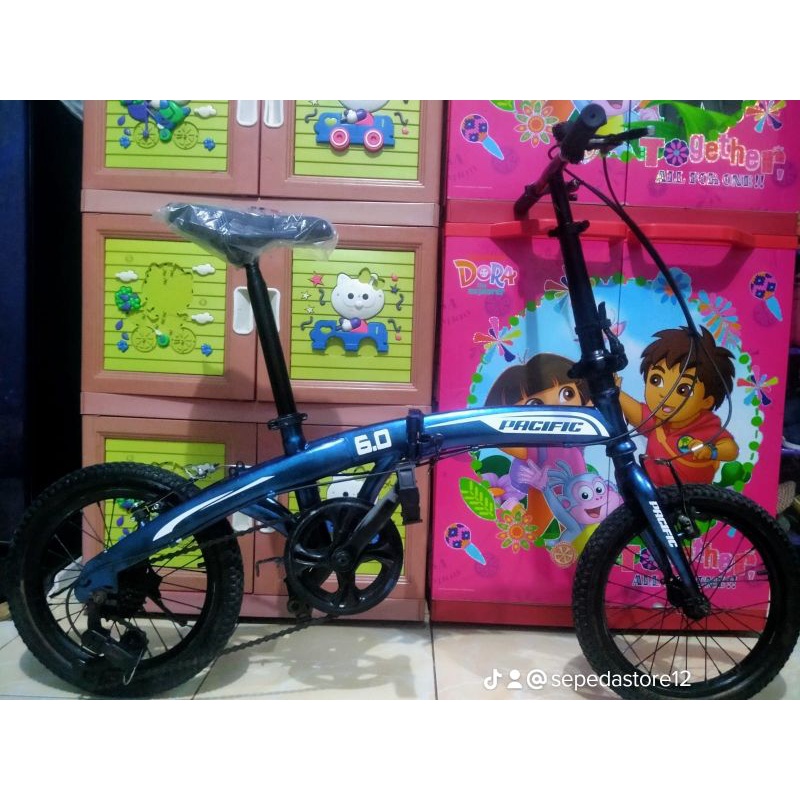 Sepeda Lipat Uk 16 Second Reparasi