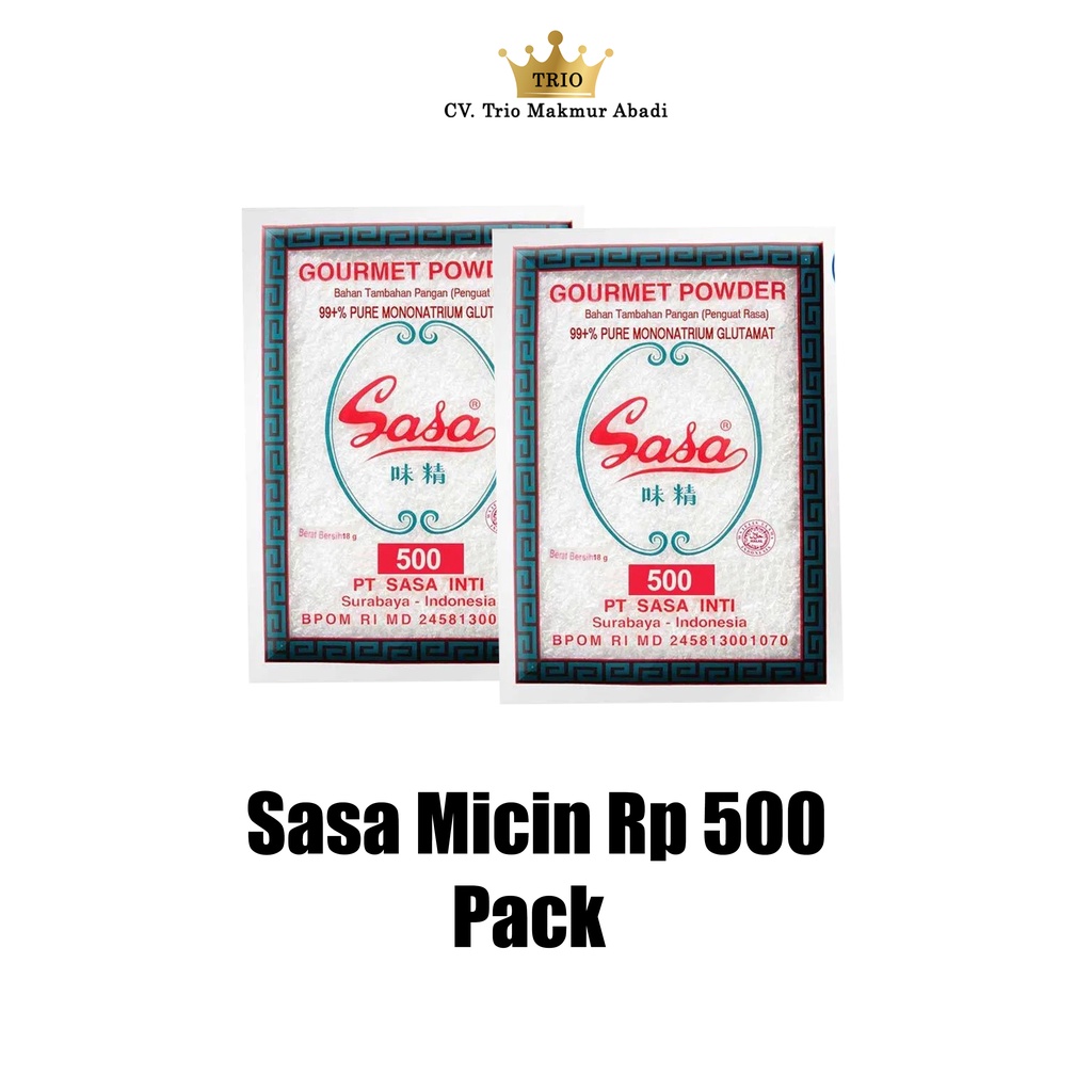 

Sasa Micin Rp 500 Pack