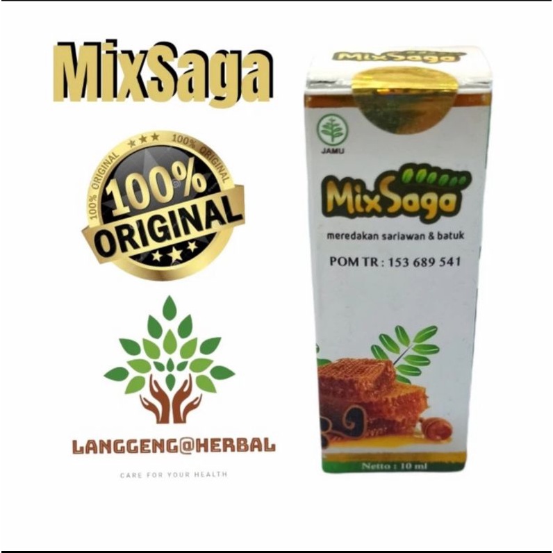 MIX SAGA 20gr | MENGOBATI BATUK DAN SARIAWAN BAYI DAN ANAK