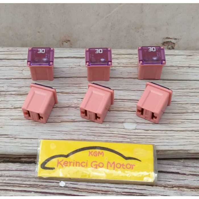 FLOSSER SEKRING PUSAT SKRING FUSE SMALL FEMALE 30 AH PINK 608930