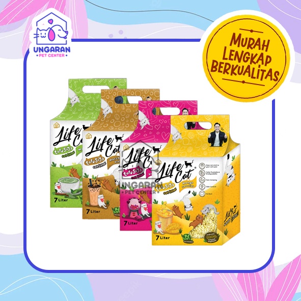 LIFE CAT TOFU SOYA 7lt - Tofu Cat Litter