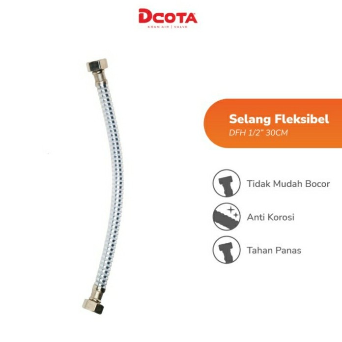 Dcota Flexible Hose / Selang Fleksibel DFH 1/2&quot; 50 cm