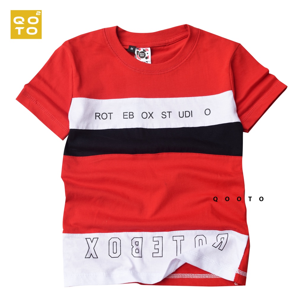 Baju Anak Laki Laki Distro Rotebox Umur 1-12 Tahun Bahan Cotton 30S 6