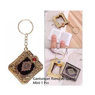 ALQURAN MINI / Gantungan Kunci Keychain /  Souvenir Pernikahan Key Chain Mini Al-quran [MF]