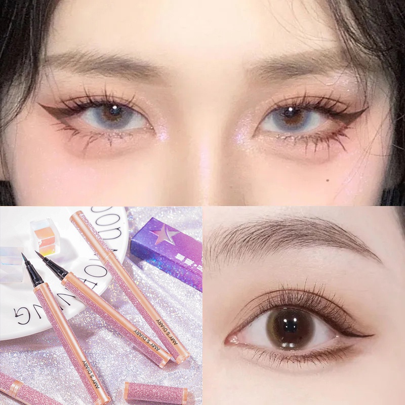 Eyeliner AMY'S DIARY Starry Sky Eyeliner Pen Long-Langsting and Tahan Lama