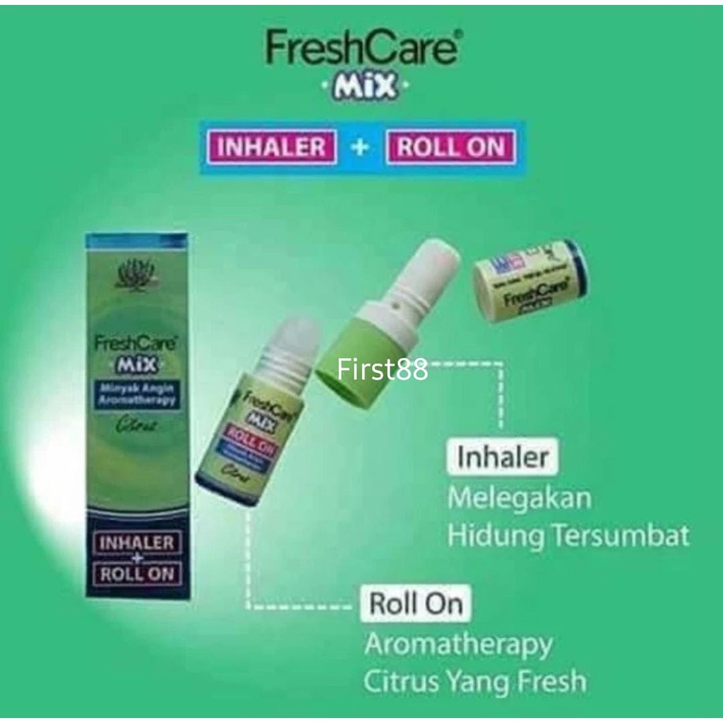 Freshcare Mix Citrus Roll On + Inhaler