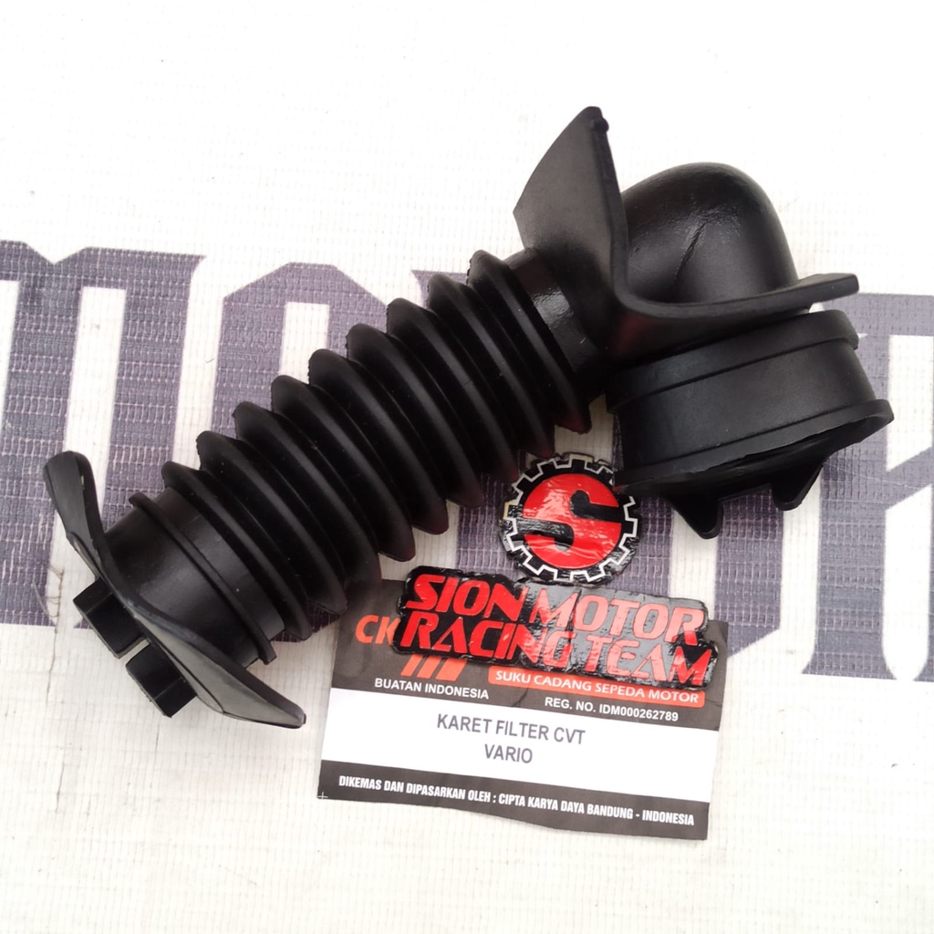 Karet Filter Hawa / Sambungan CVT Duct L Honda Vario 110 Lama Karbu Techno Click 110 Ckdpass